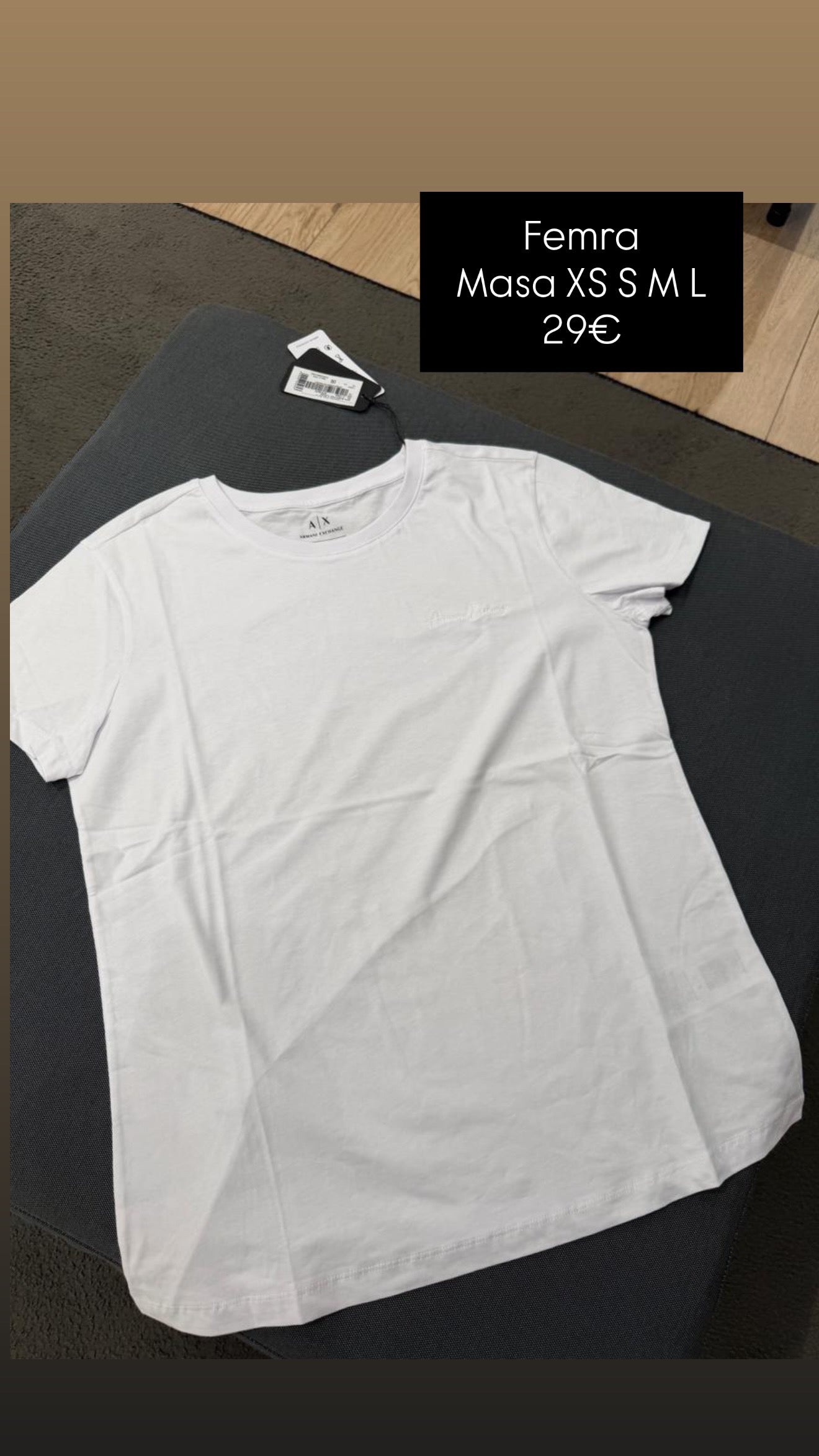 Tshirt Armani Exchange (FEMRA) OCT