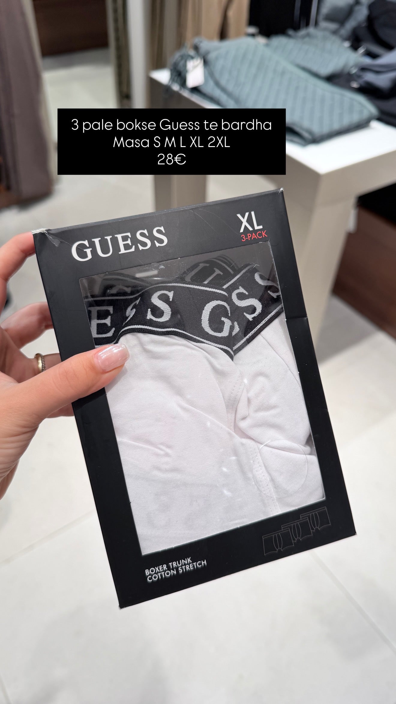 Bokse Guess (MESHKUJ) OCT