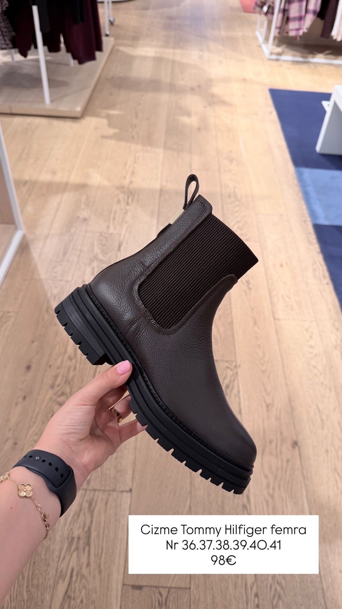 Cizme Tommy Hilfiger(FEMRA)