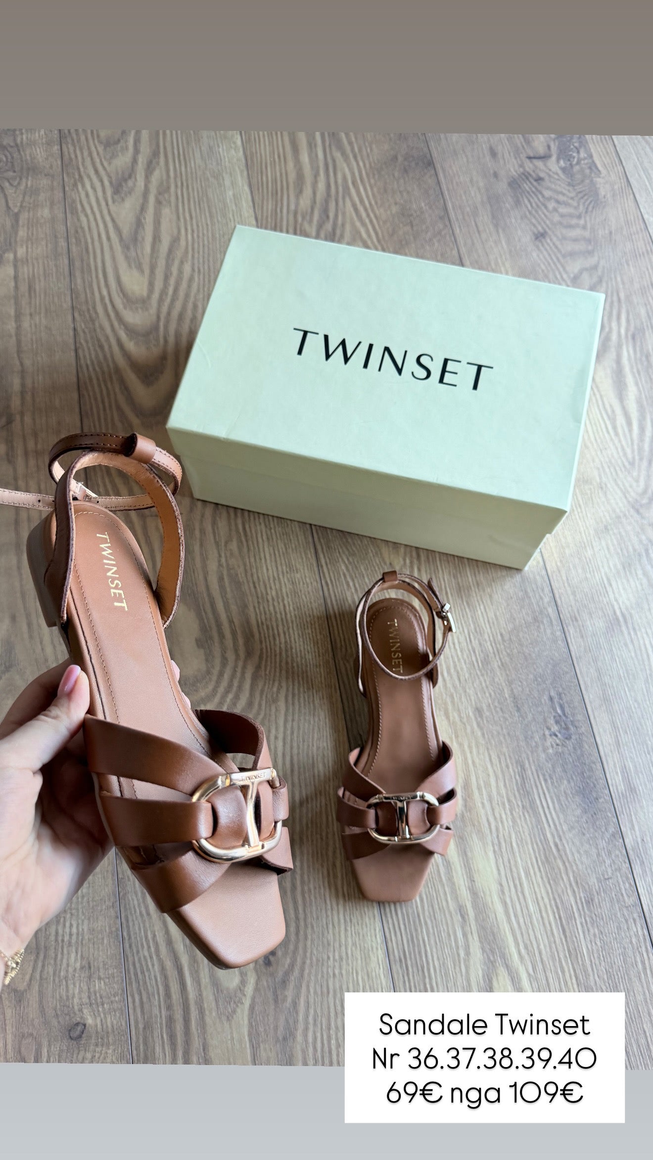 Sandale Twinset (FEMRA)(STOCK)