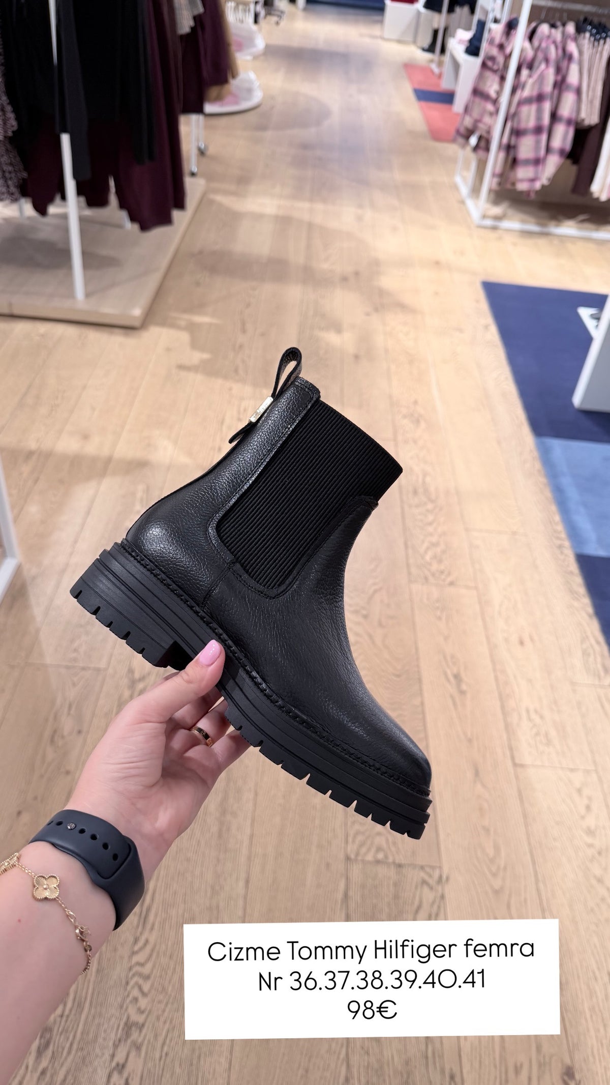 Cizme Tommy Hilfiger (FEMRA)