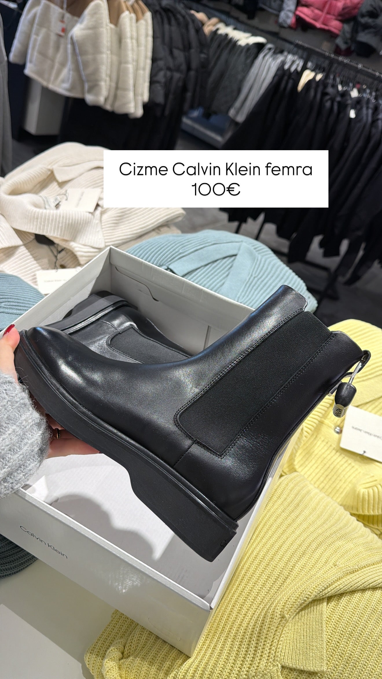 Cizme Calvin Klein (FEMRA)