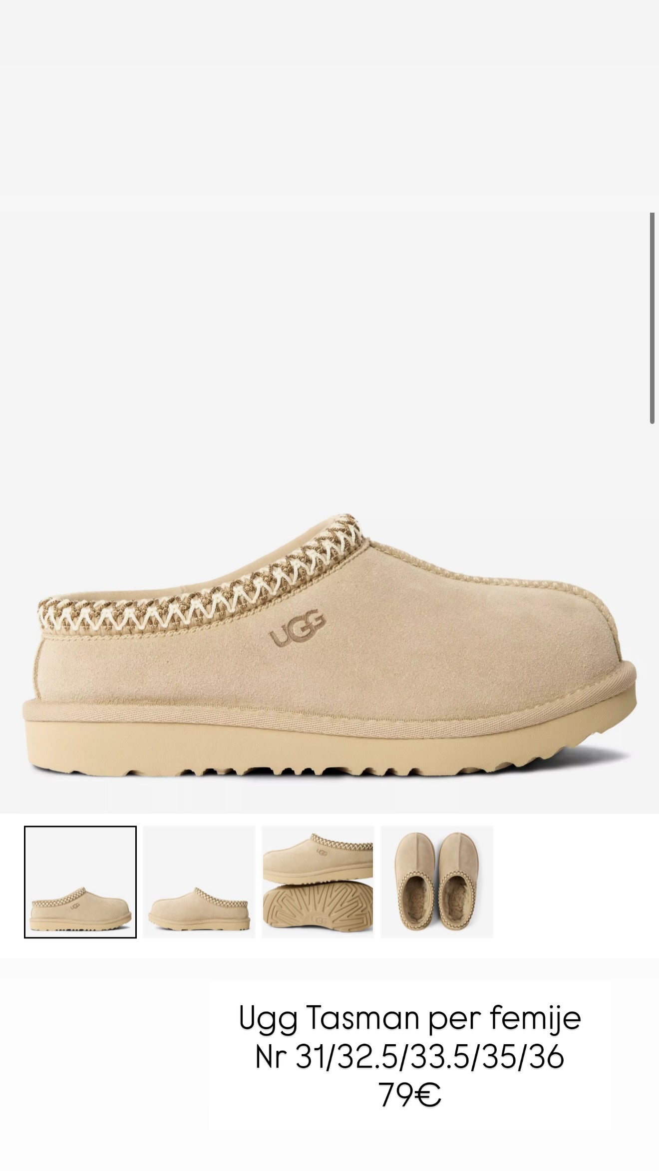 Ugg Tasman (FEMIJE)