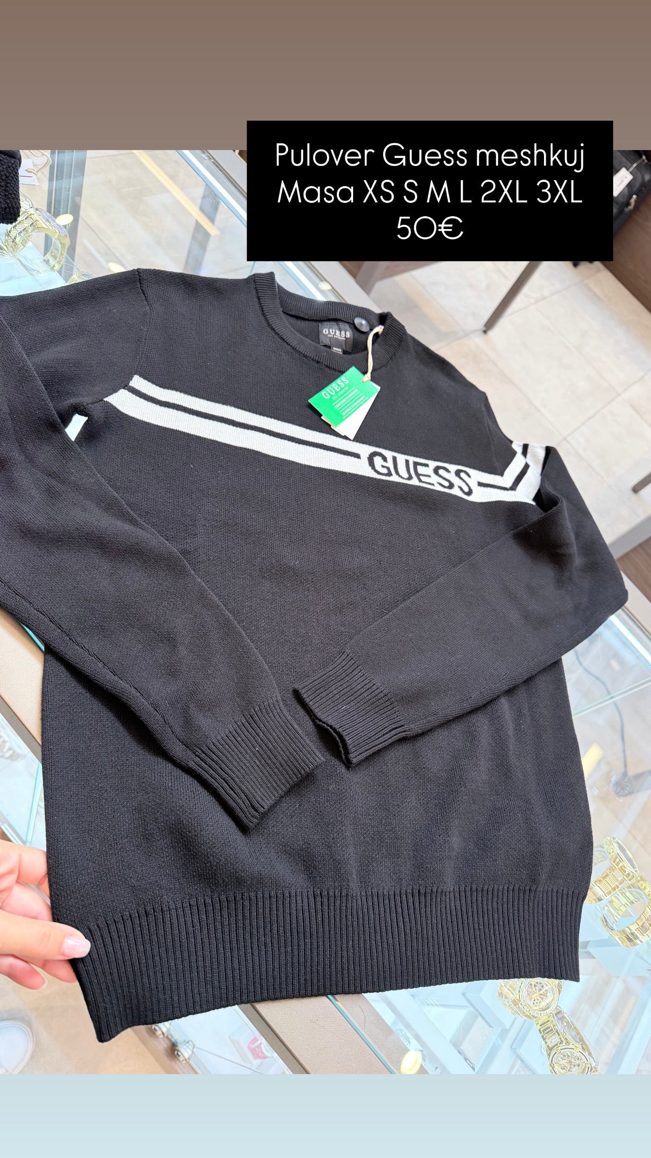 Pulover Guess (MESHKUJ) OCT