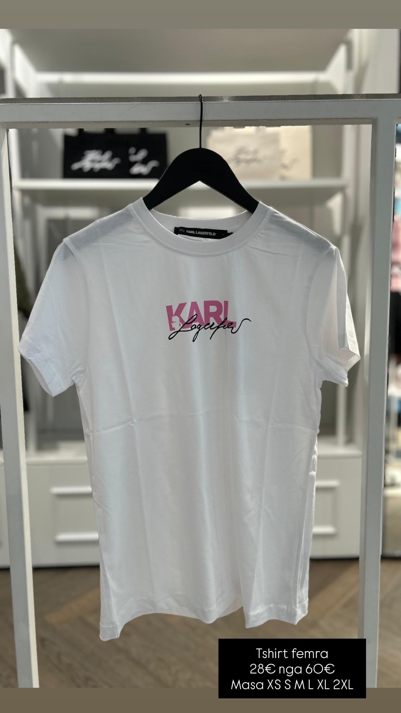 Tshirt Karl Lagerfeld (FEMRA)(STOCK)