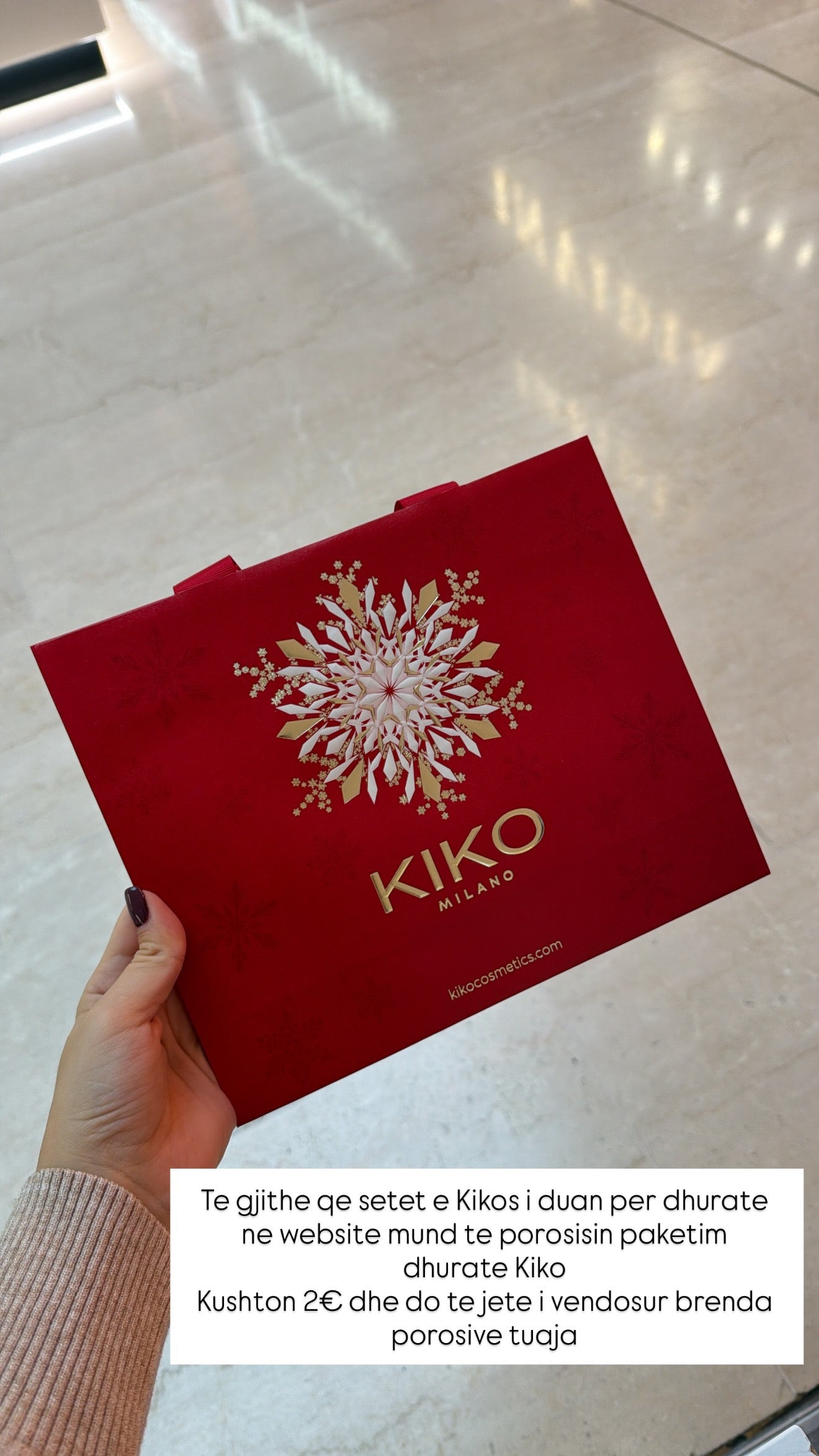 Paketim dhurate Kiko