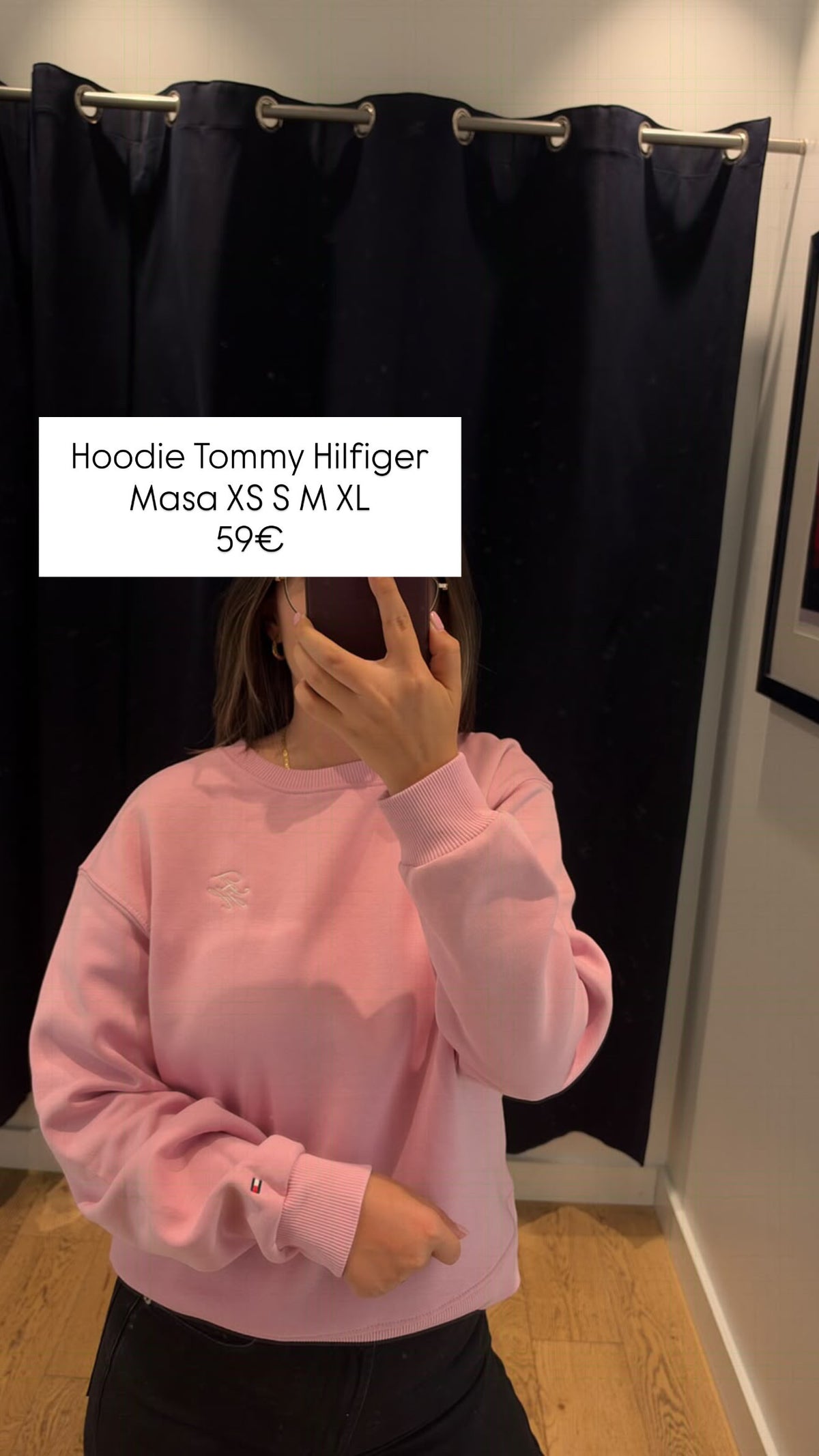 Hoodie Tommy Hilfiger (FEMRA)(STOCK)