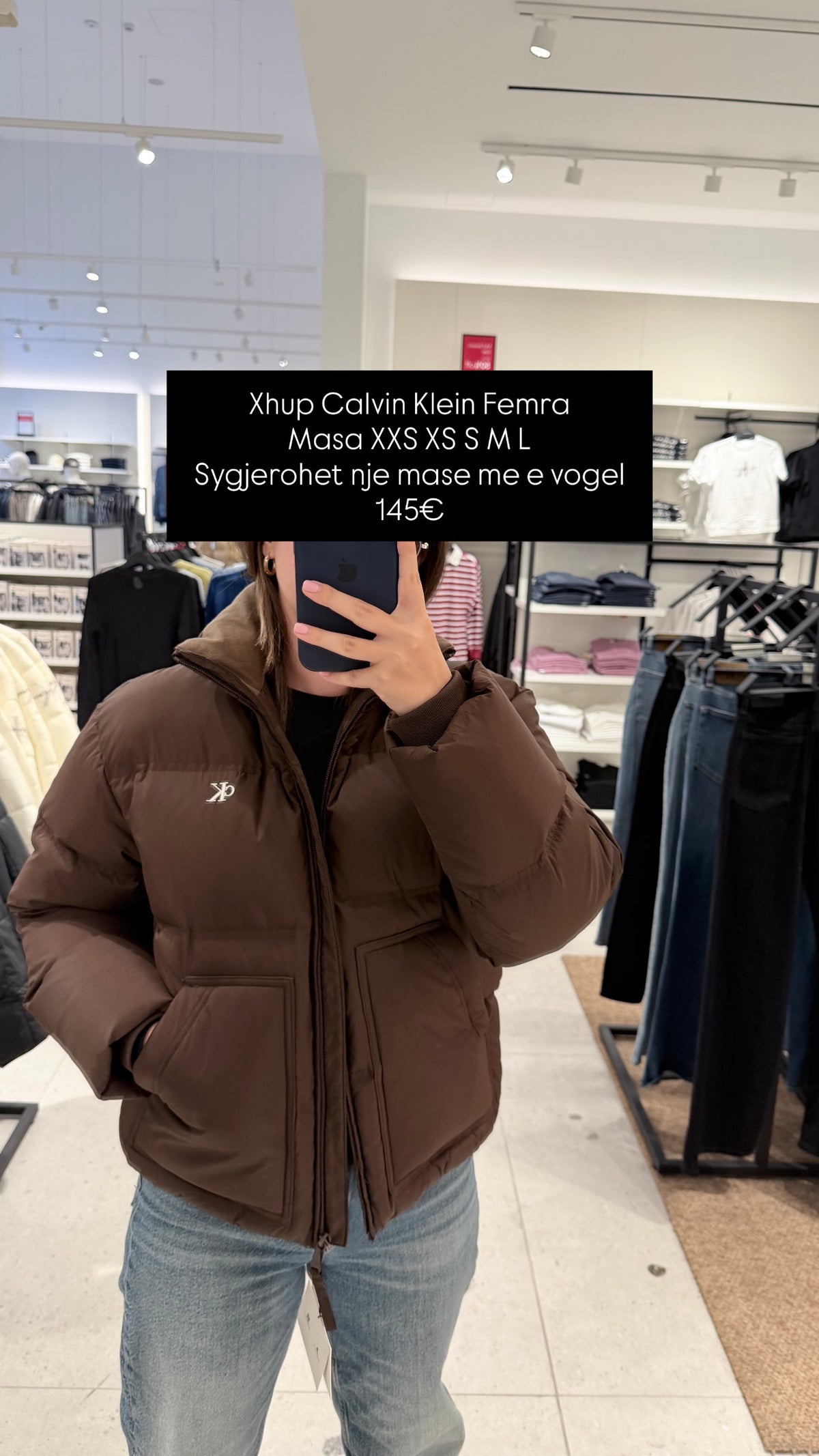 Xhup Calvin Klein (FEMRA)