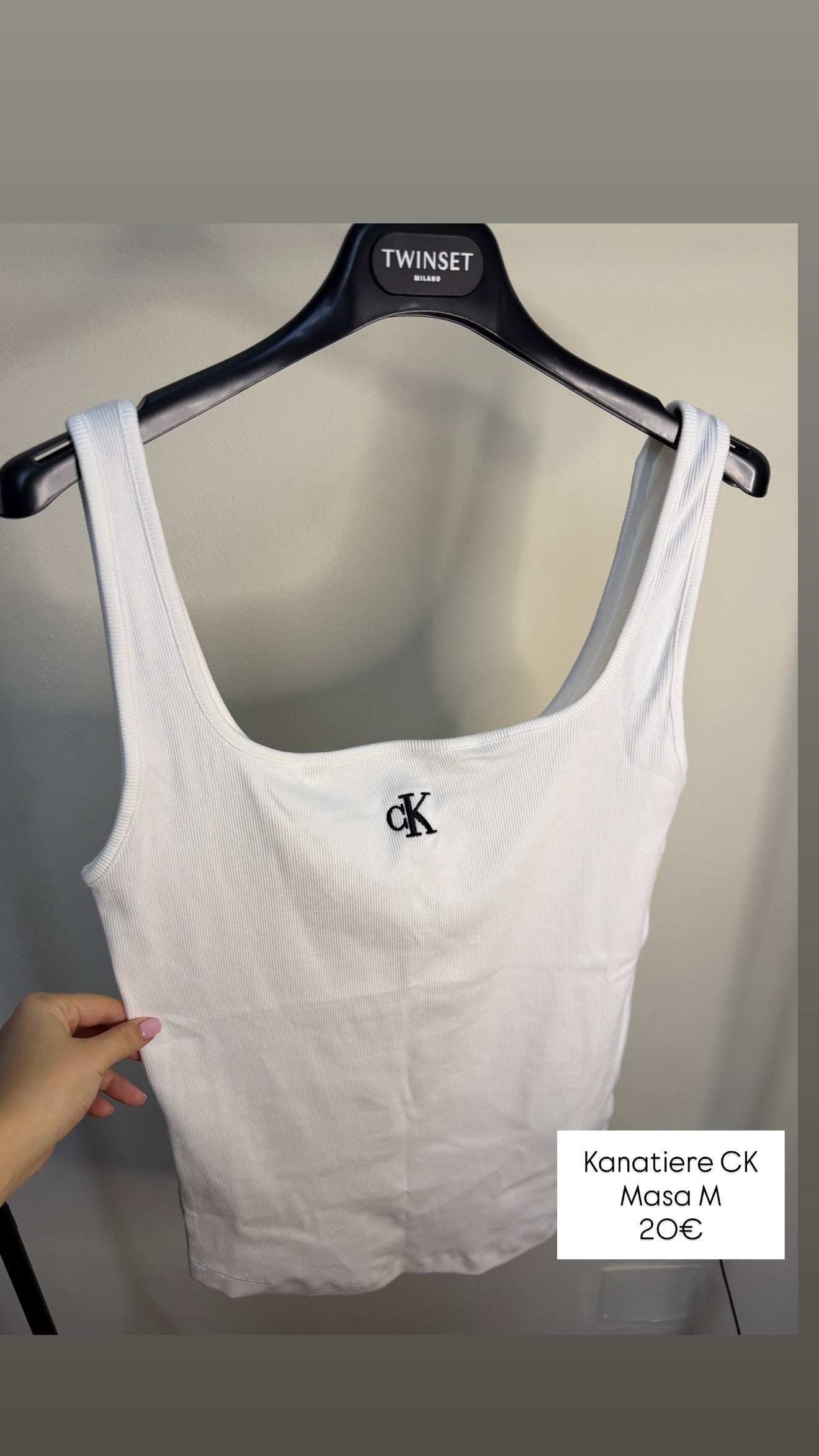 Kanatiere Calvin Klein (FEMRA)(STOCK)