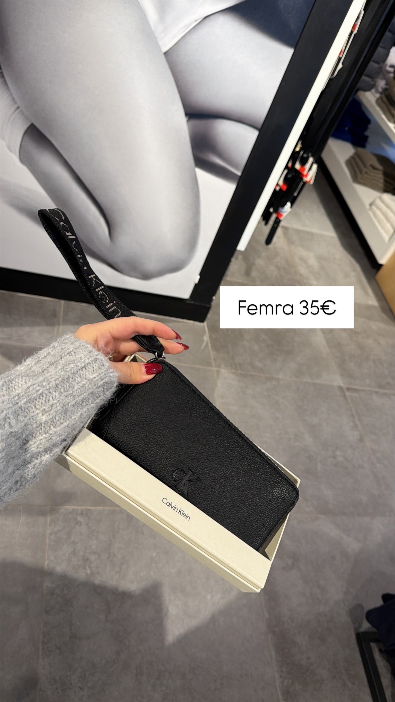 Portofol Calvin Klein (FEMRA)(STOCK)