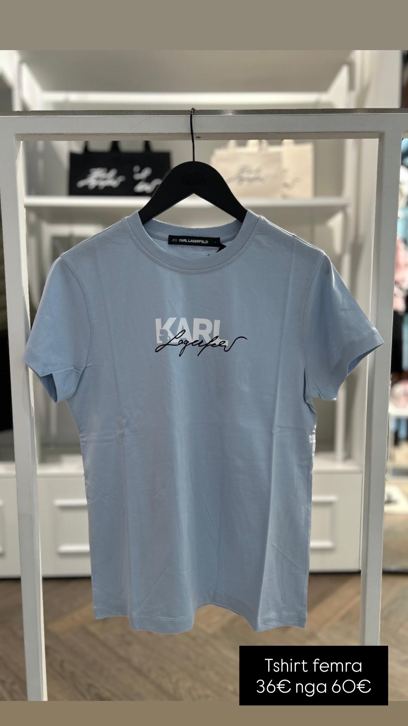 Tshirt Karl Lagerfeld (FEMRA)(STOCK)