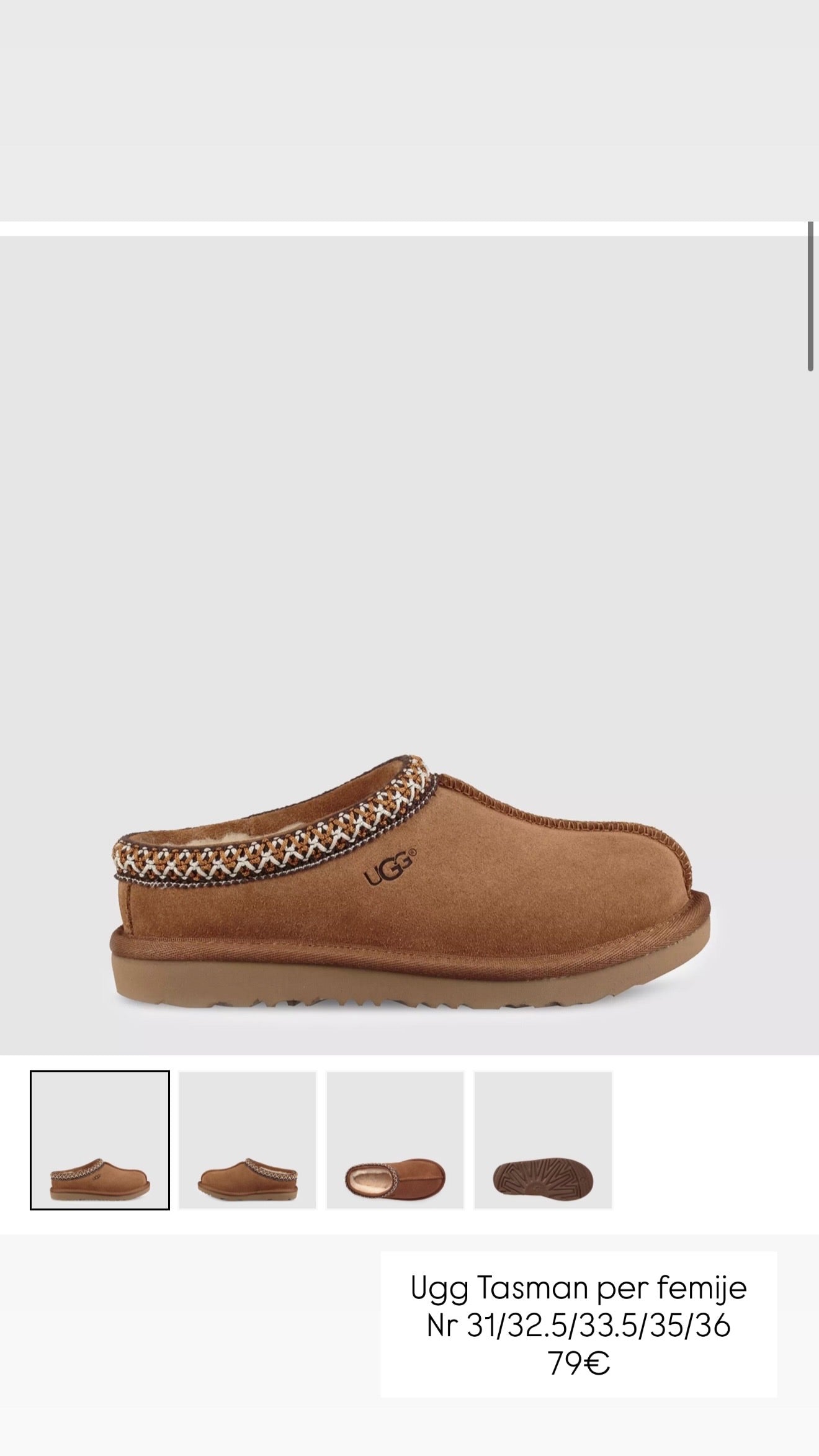 Ugg Tasman (FEMIJE)