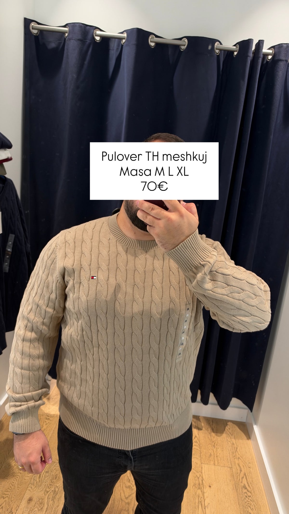 Pulover Tommy Hilfiger (MESHKUJ)(STOCK)