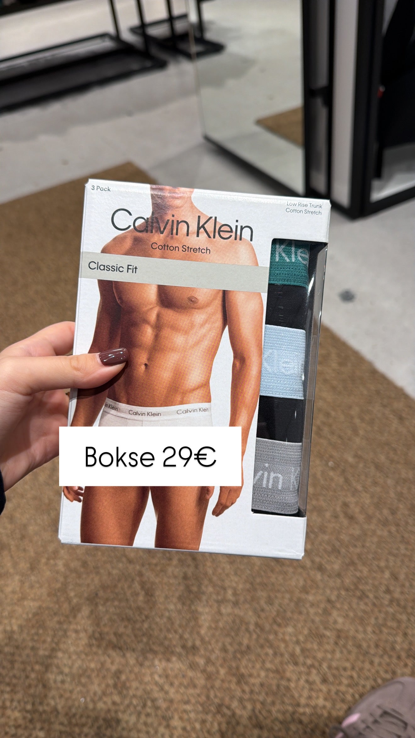 Bokse Calvin Klein (MESHKUJ)