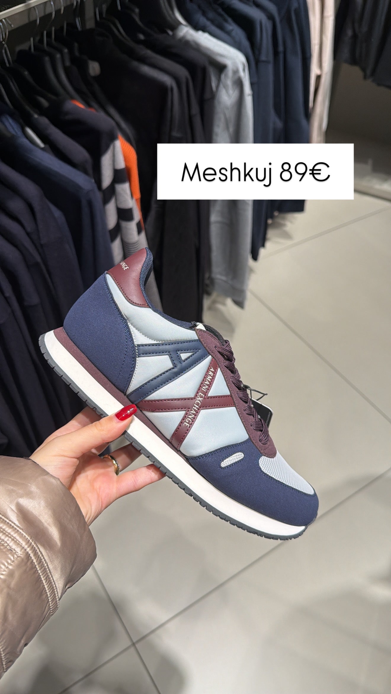 Atlete Armani Exchange (MESHKUJ)