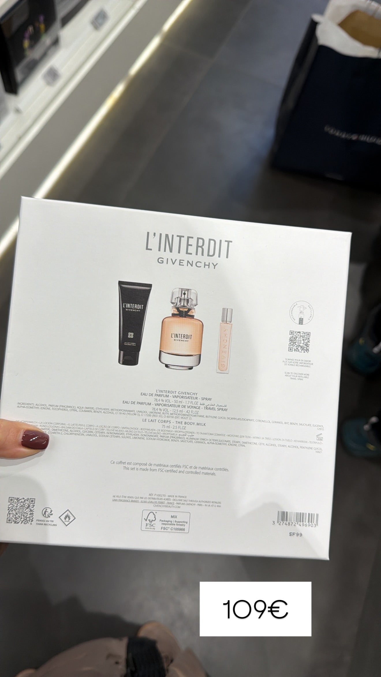 Set Parfum Givenchy L’interdit (FEMRA)