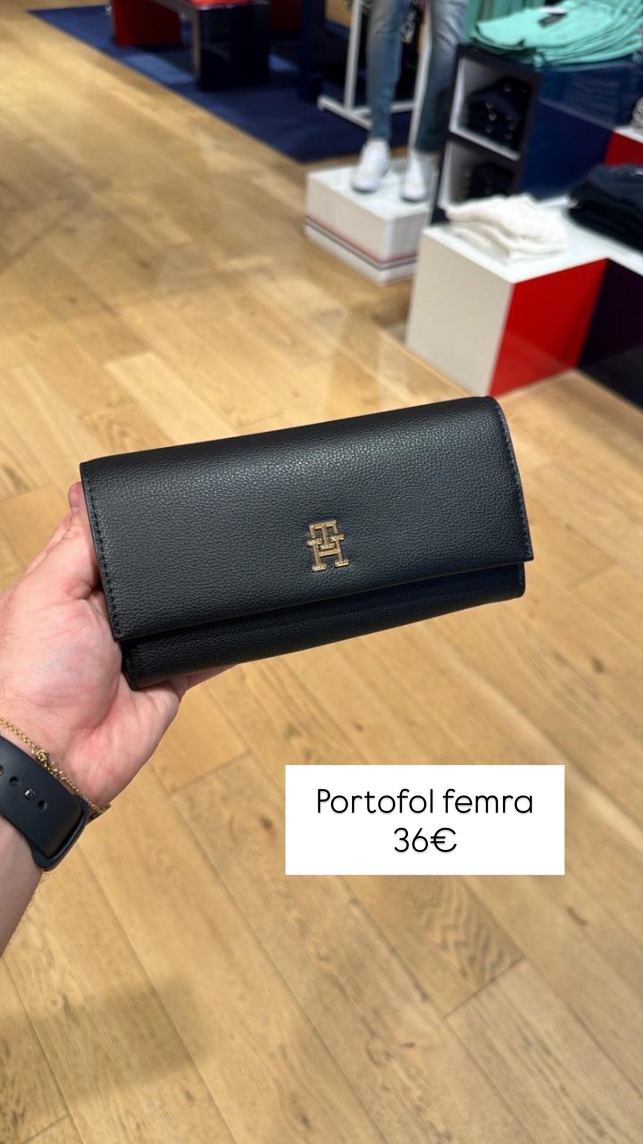 Portofol Tommy Hilfiger (FEMRA)(STOCK)