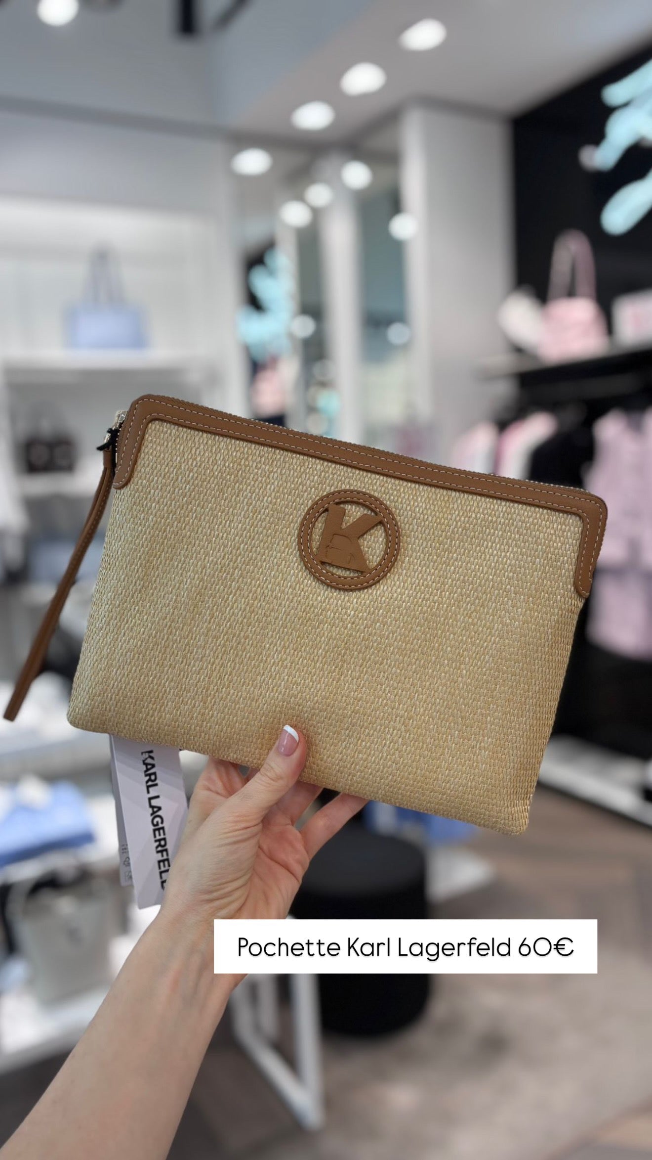 Pochette Karl Lagerfeld (FEMRA)(STOCK)