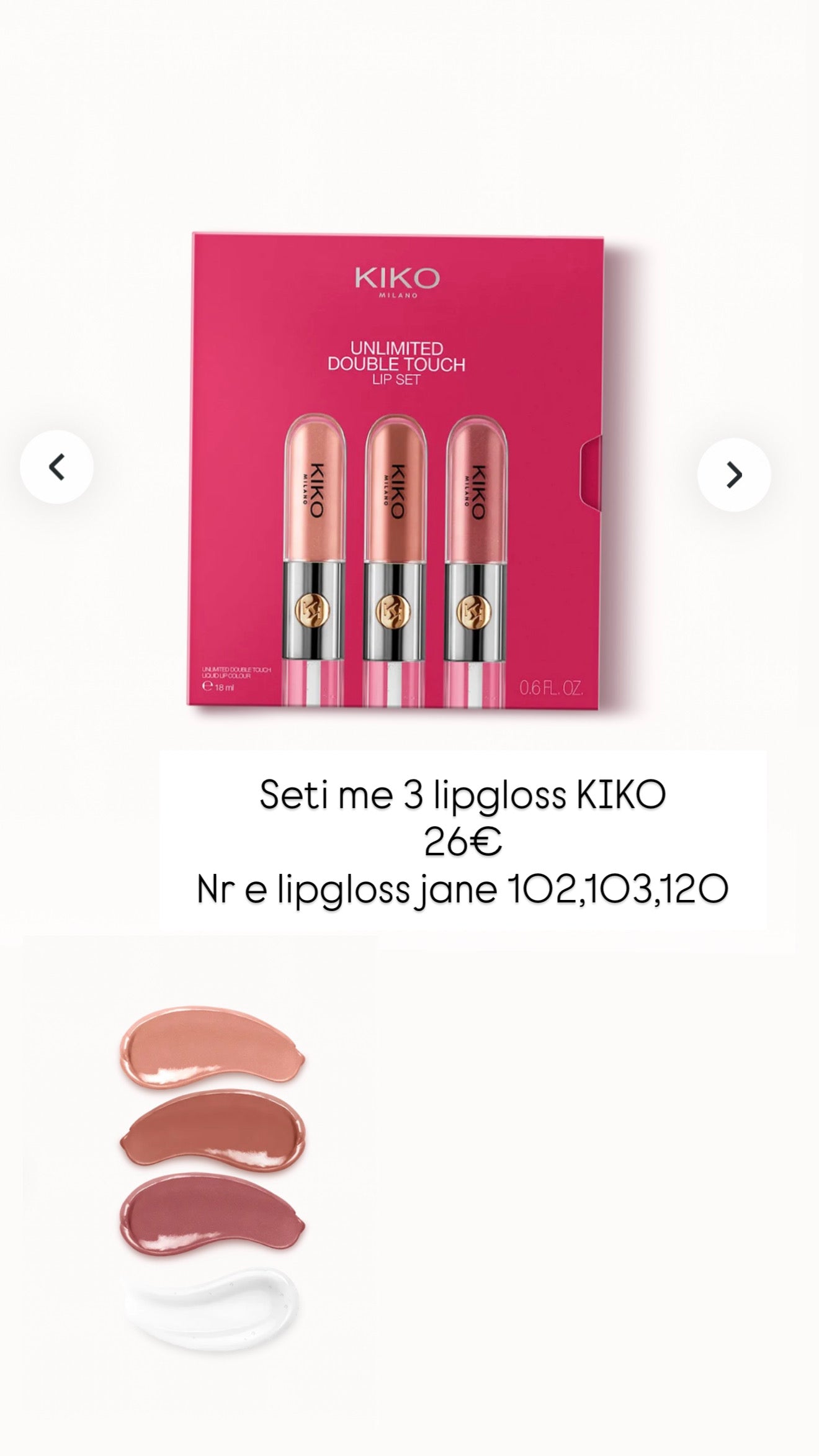 Set KIKO(STOCK)