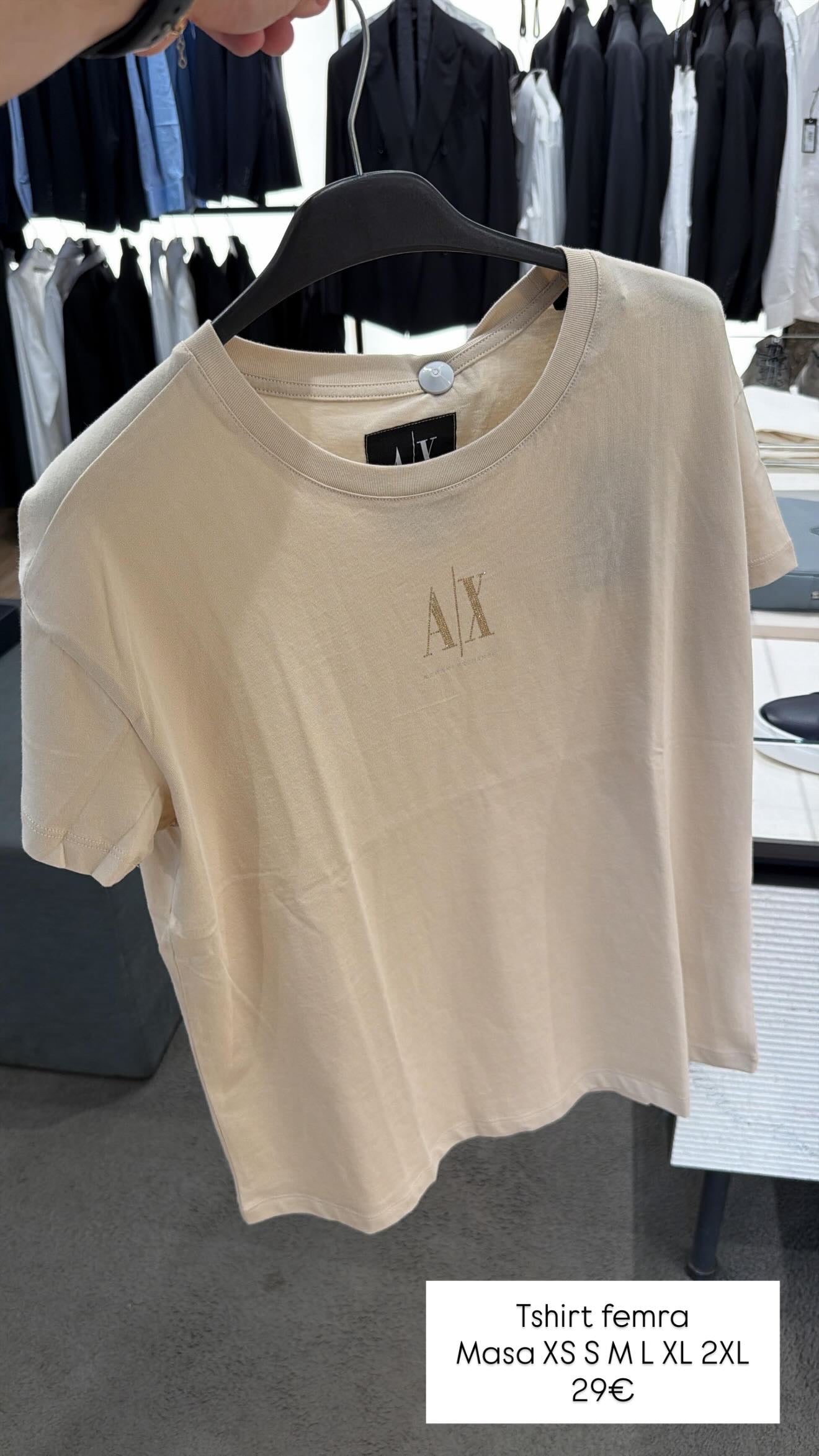 Tshirt Armani Exchange(FEMRA)(STOCK)